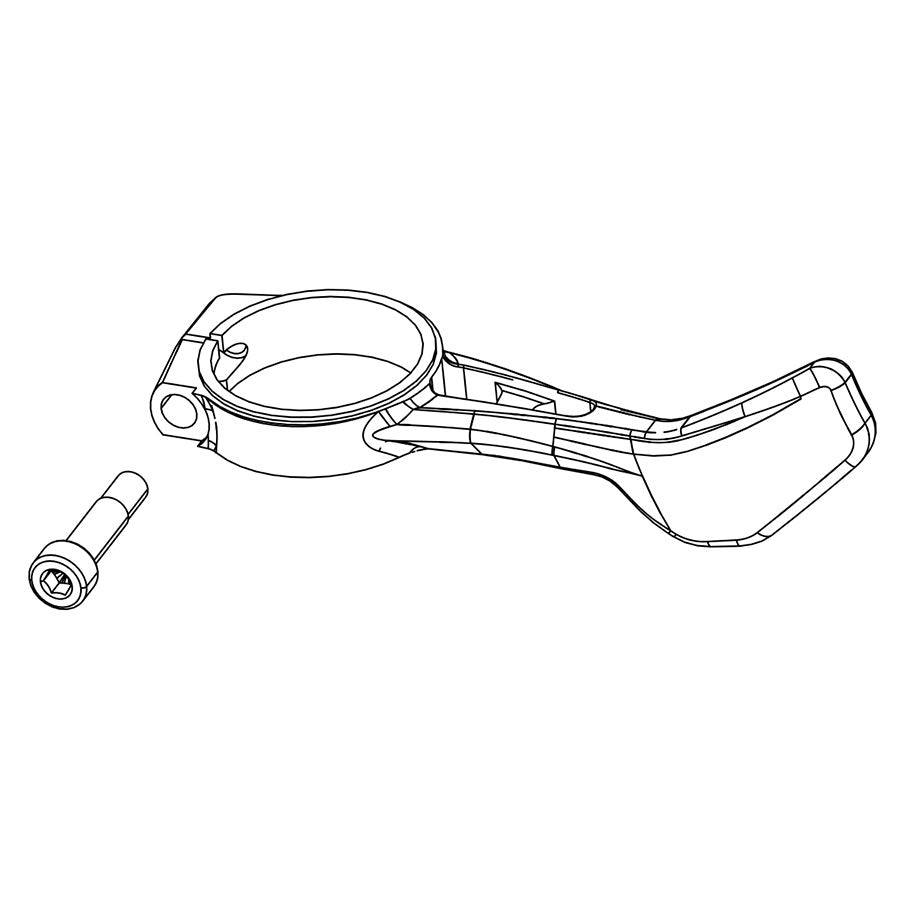 Mountain Shifter Part SRAM SRAM X01 Eagle Trigger Pull (Thumb) Lever Kit Right Black