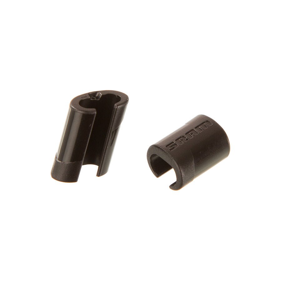Cables and Housing SRAM SRAM Cable Hose Clips Black 2/Count Dark Slate Gray