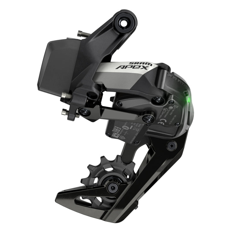 Rear Derailleurs SRAM SRAM Apex XPLR AXS Rear Derailleur - 12-Speed 44t Max Battery Not Included BLK D1 Dark Slate Gray