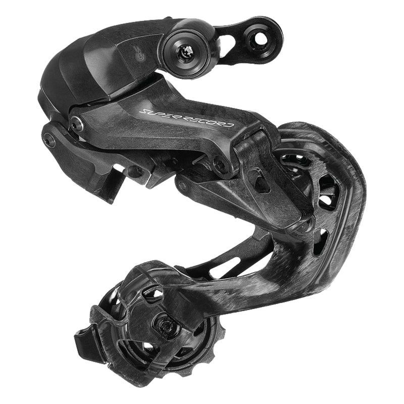 Rear Derailleurs Campagnolo Campagnolo Super Record Wireless Rear Derailleur - 12-Speed Medium Cage Carbon Dark Slate Gray