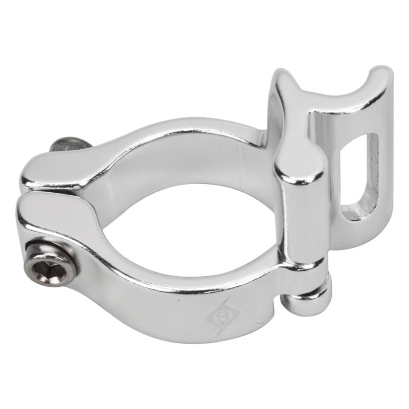 Rear Derailleurs Origin8 Origin8 MaxFit Braze-On Adapter Braze-on Adapter Clamp 34.9mm Silver Gray