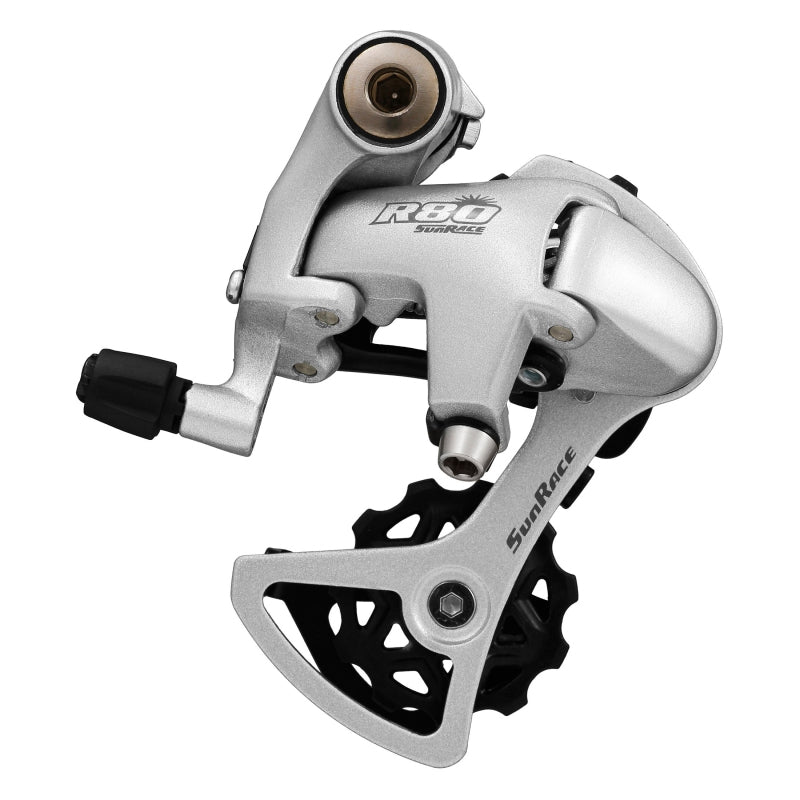 Rear Derailleurs SunRace Sunrace RD-R81 8 speed silver rear derailleur Gray