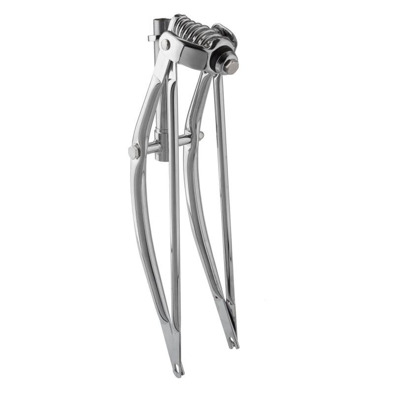 Suspension Fork Sunlite Sunlite Springer Replica Suspension 20` Threaded 1` (7/8 ID) 148mm Hi-Tensile Chrome Light Slate Gray