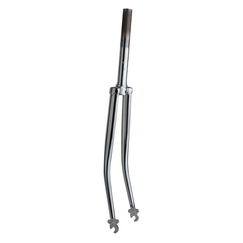 Suspension Fork Sunlite Sunlite LW LW 26x1-3/8` Threaded 1` (7/8 ID) 200mm Caliper Hi-Tensile Chrome 50mm Dim Gray