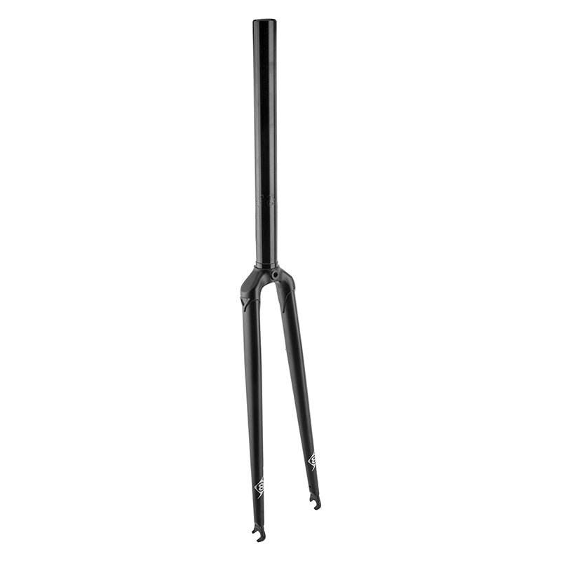 Suspension Fork Origin8 Origin8 Cro-Mo Lite II Road Road 700C Threadless 1-1/8` 300mm Caliper Chromoly Black 45mm Dark Slate Gray