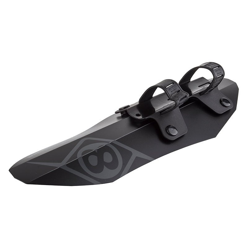 Fenders Origin8 Origin8 Grime MTB Front Fender Front MTB 368mm x 112mm Polypropylene Black 70g Dark Slate Gray