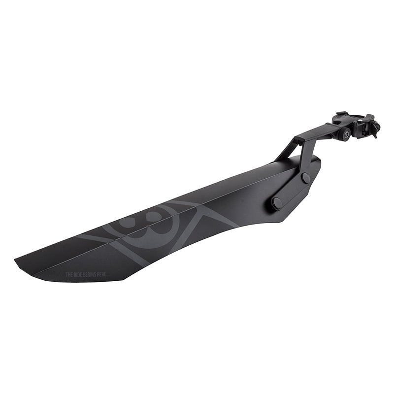 Fenders Origin8 Origin8 Grime MTB Rear Fender Rear MTB 560mm x 114mm Polypropylene Black 200g Dark Slate Gray