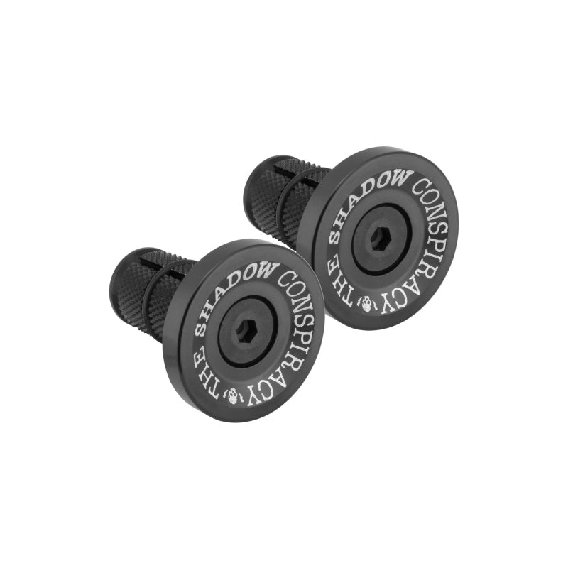Grips The Shadow Conspiracy The shadow conspiracy Deadbolt End Plugs Black Expander Plug Dark Slate Gray