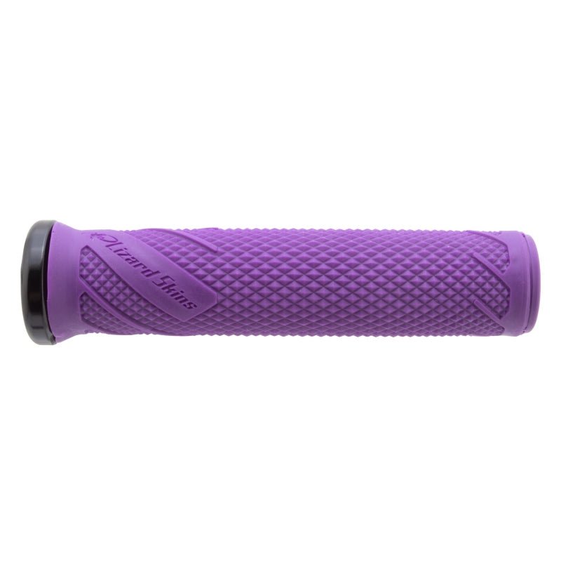 Grips Lizard Skins Lizard Skins Wasatch Lock-On Grips - Purple Dim Gray