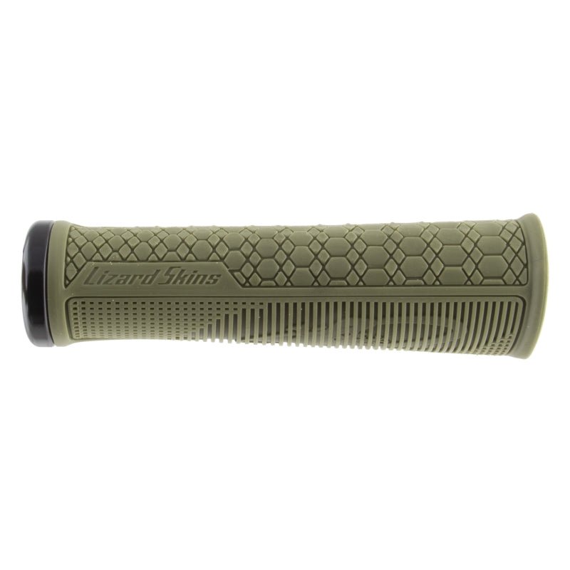 Grips Lizard Skins Lizard Skins Gradient Lock-On Grips - Olive Green Dim Gray