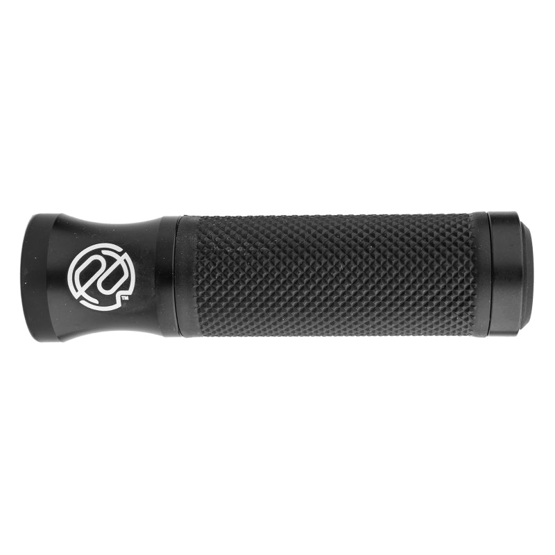 Grips Portland Design Works Portland design works Speed Metal Grips Black/Black 128mm Single Lock On Dark Slate Gray