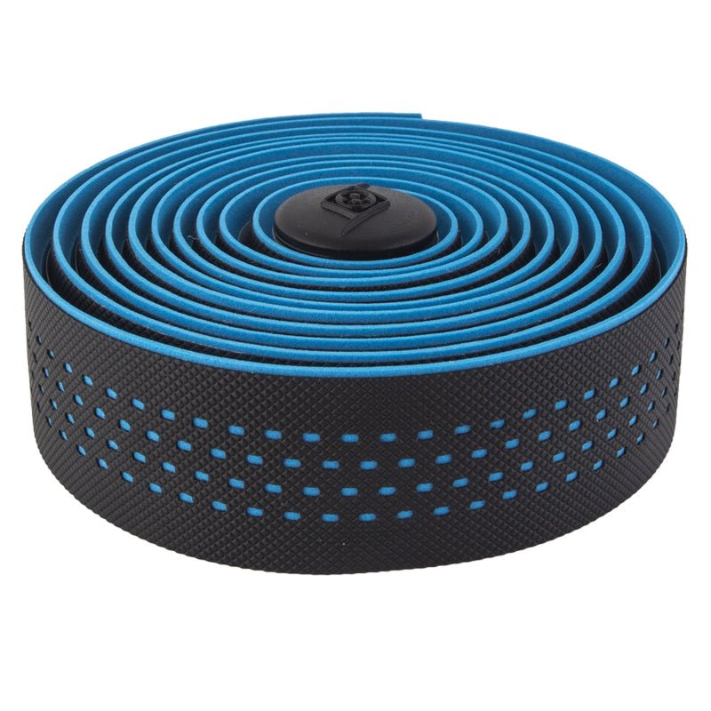 Grips Origin8 Origin8 DMND PERF Black/Blue bar tape Dark Slate Gray