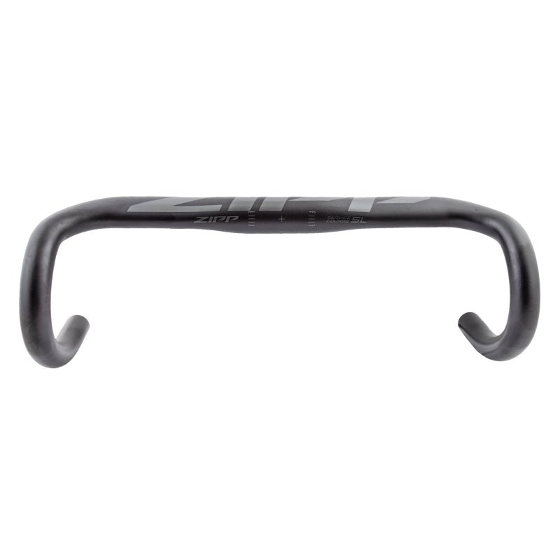 Handlebars Zipp Speed Weaponry Zipp Service Course SL-70 Ergo Drop Handlebar - Aluminum 31.8mm 38cm Matte BLK B2 Dim Gray