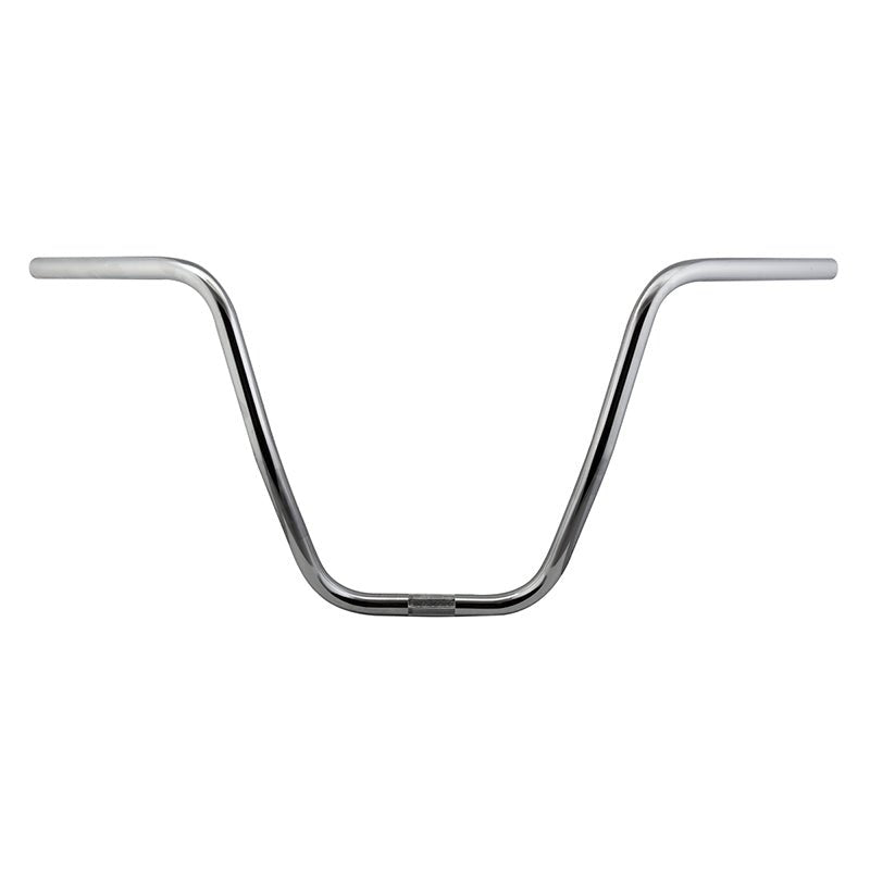 Handlebars Sunlite Sunlite D-Cruiser Bars 7/8` 32` 13.5` Chrome Cruiser Steel Gray