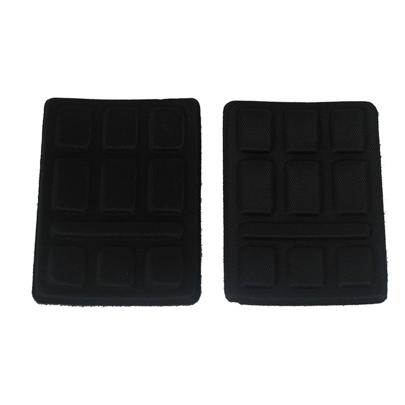 Handlebars Origin8 Origin8 Full Tri Clip-On Pad Set Pad Set Only Black Aero Bars Black