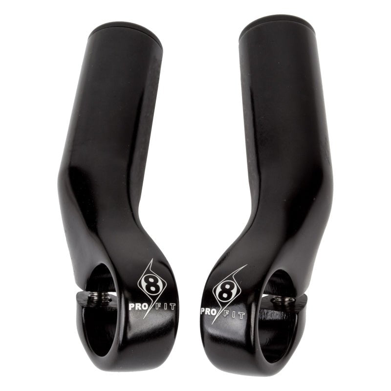 Handlebar Accessories Origin8 Origin8 Pro-Lite Bar Ends Black Dark Slate Gray