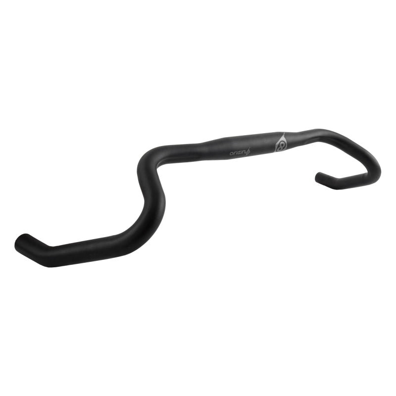 Handlebars Origin8 Origin8 Gary Ergo Sweep OS 31.8mm 620mm 76mm 110mm 5° Black Off-Road Drop AL6061 Dark Slate Gray