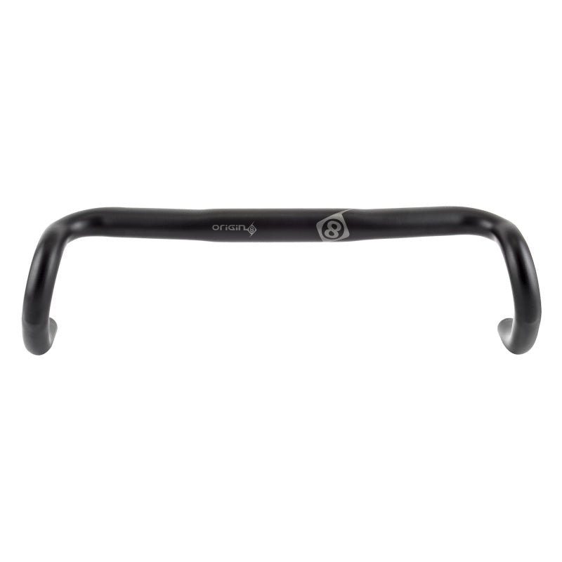 Handlebars Origin8 Origin8 Flare II Ergo 31.8mm 440mm 70mm 128mm 5° Black Road Drop AL6061 Dark Slate Gray