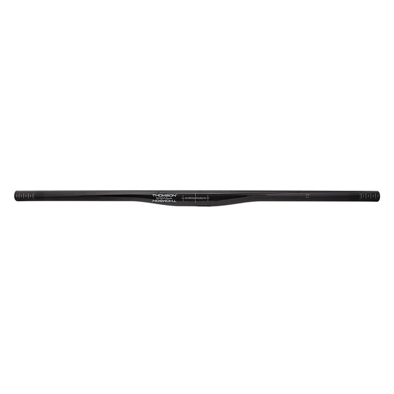 Handlebars Thomson Thomson Center Rise Flat Bar (31.8) 730mm Carbon Dark Slate Gray