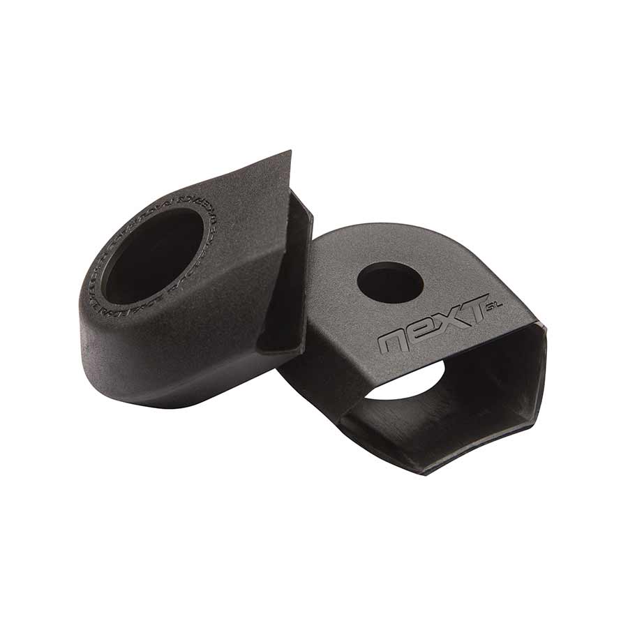 Crank Bolts and Parts Race Face RaceFace Crank Boots: For Alloy Cranks 2-Pack Black Dark Slate Gray