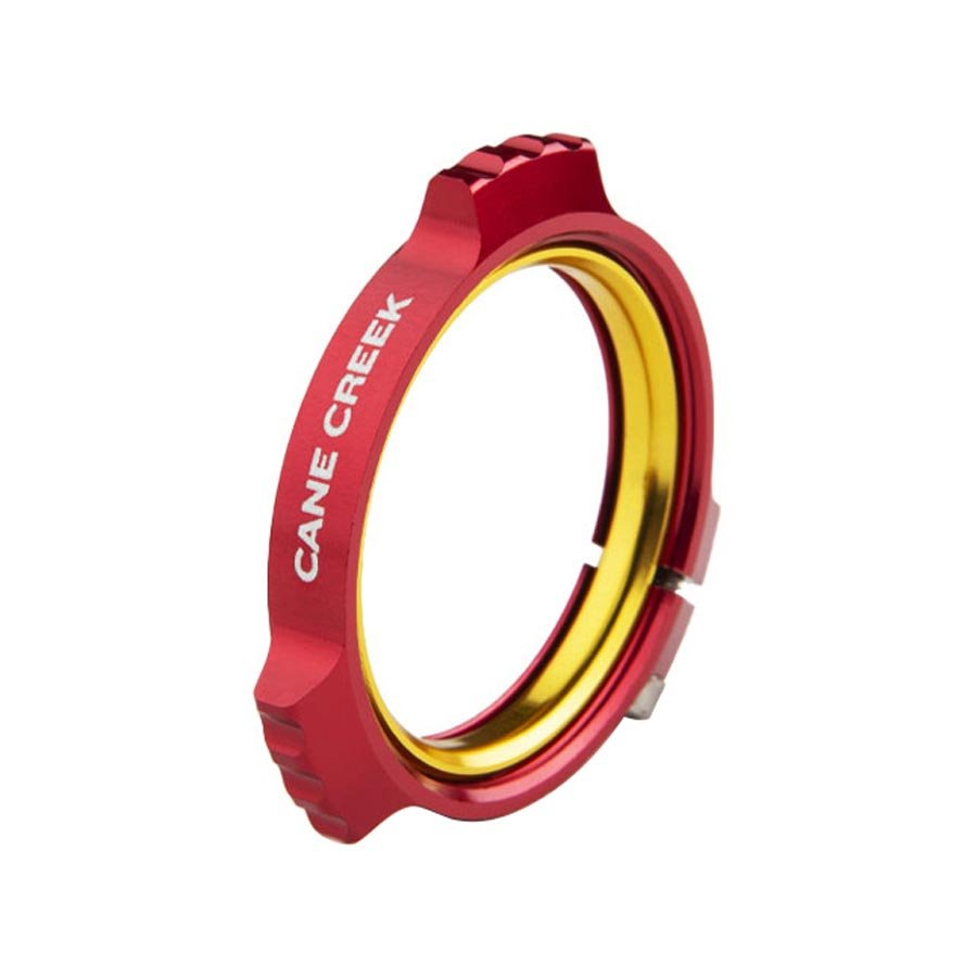 Crank Bolts and Parts Cane Creek Cane Creek eeWings Crank Preloader - Fits 28.99/30mm Spindles Red Maroon
