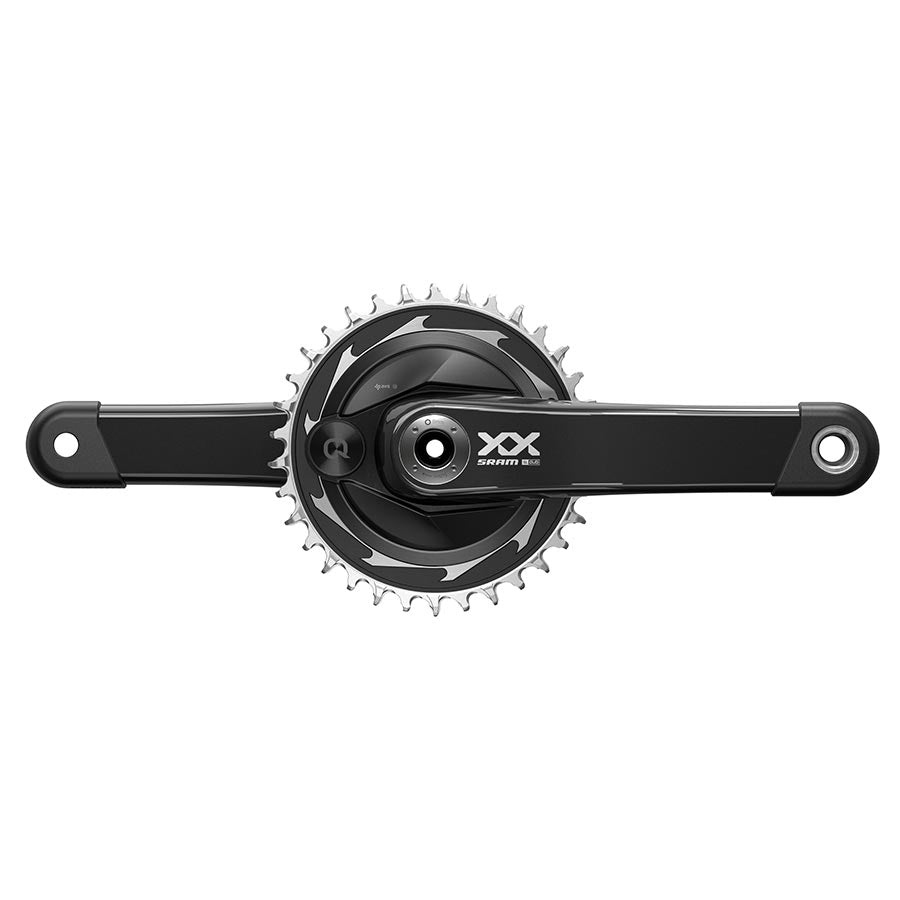 Cranksets and Arms SRAM SRAM XXSL Power Meter Spider Crank 34t T-Type Q174 170mm Dark Slate Gray