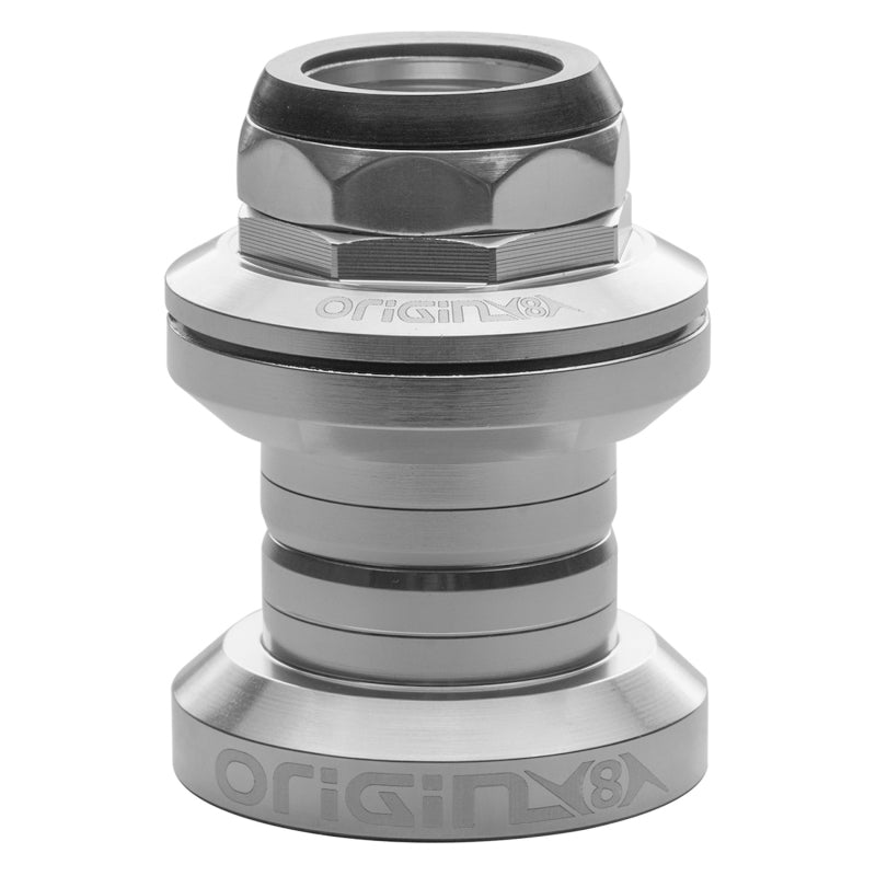 Headsets Origin8 Origin8 Pro Fit Threaded EC30/25.4-24tpi | EC30/26 Headset Dark Gray