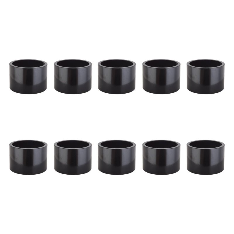 Headsets Origin8 Origin8 Alloy Headset Spacers SHIS Spacer 1` x 20mm Black 10 to a bag Alloy Dark Slate Gray