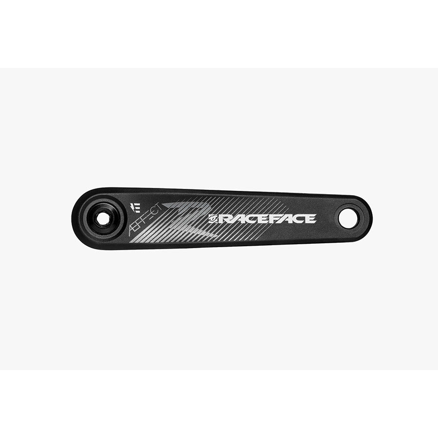 Cranksets and Arms Race Face RaceFace Aeffect-R Ebike Crank Arm Set - 160mm For Bosch Gen 4 Gen 5 Drive System 7050 Aluminum BLK White Smoke