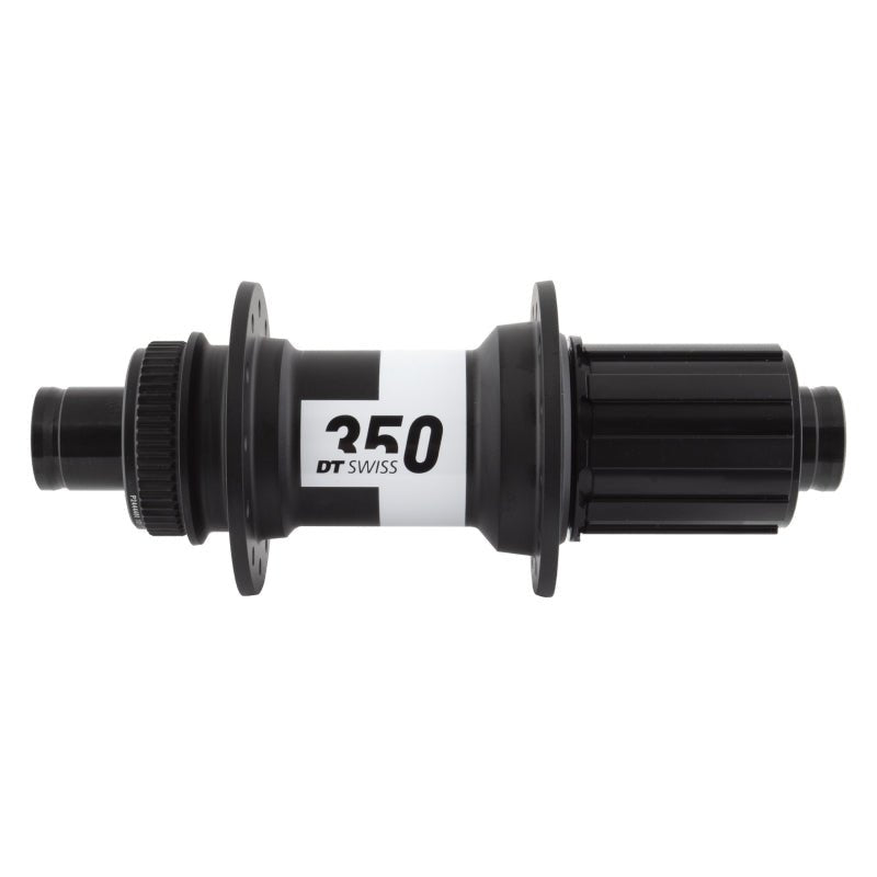 Hubs DT Swiss DT Swiss 350 Rear Hub - 12 x 142mm Center-Lock HG11 Road Black 24H 36pt Dark Slate Gray