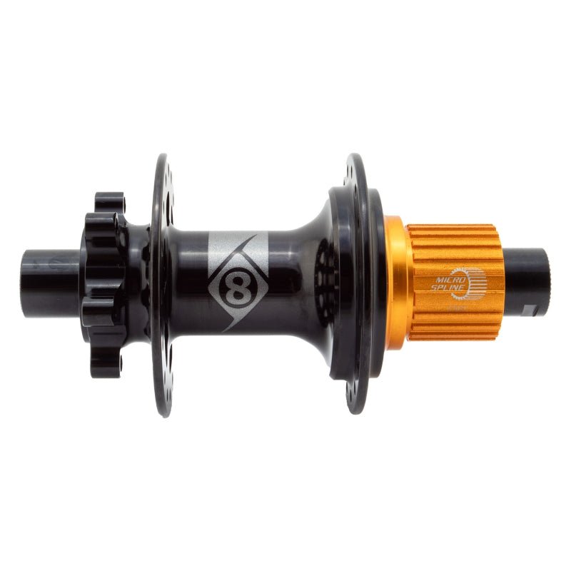 Hubs Origin8 Origin8 MT-2220 Elite II J-Bend Rear Shimano MS MTB Disc Hub hub rear 32H 142 Dark Slate Gray