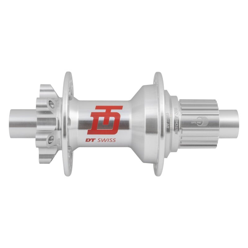 Hubs DT Swiss DT Swiss 240 DEG Rear Hub - 12 x 148mm 6-Bolt Micro Spline Silver 32H 90pt 3 Decades Gray