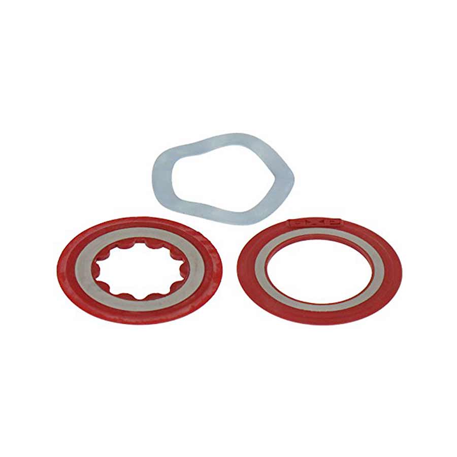 Bottom Bracket Parts SRAM SRAM Shield and Wave Washer Assembly PressFit GXP Road Gray