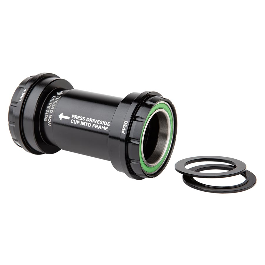 Bottom Brackets Cane Creek Cane Creek Hellbender 70 PF30 BB DUB 68/73mm Black Dark Slate Gray