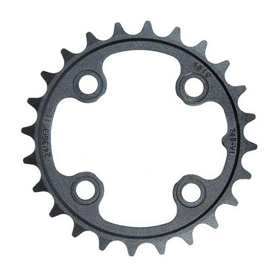 Chainrings TruVativ Truvativ 26T 9 sp BCD 64mm 4-Bolt Inner Chainring For MTB triple Aluminum Black 11.6215.092.000 Dark Slate Gray