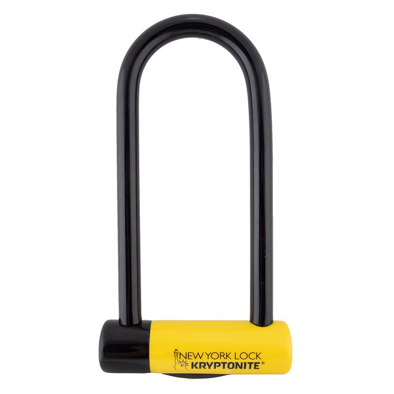 Locks Kryptonite Kryptonite New York 18mm 4x10.25`/10.7x26cm Key Blk/Yel 10 of 10 Dark Slate Gray