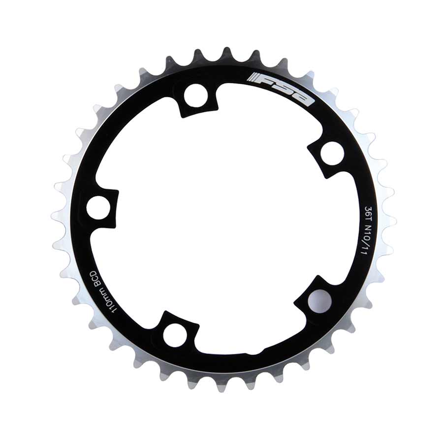 Chainrings FSA FSA Pro Road Chainring 110BCDx36T Blk N-10/11 Black