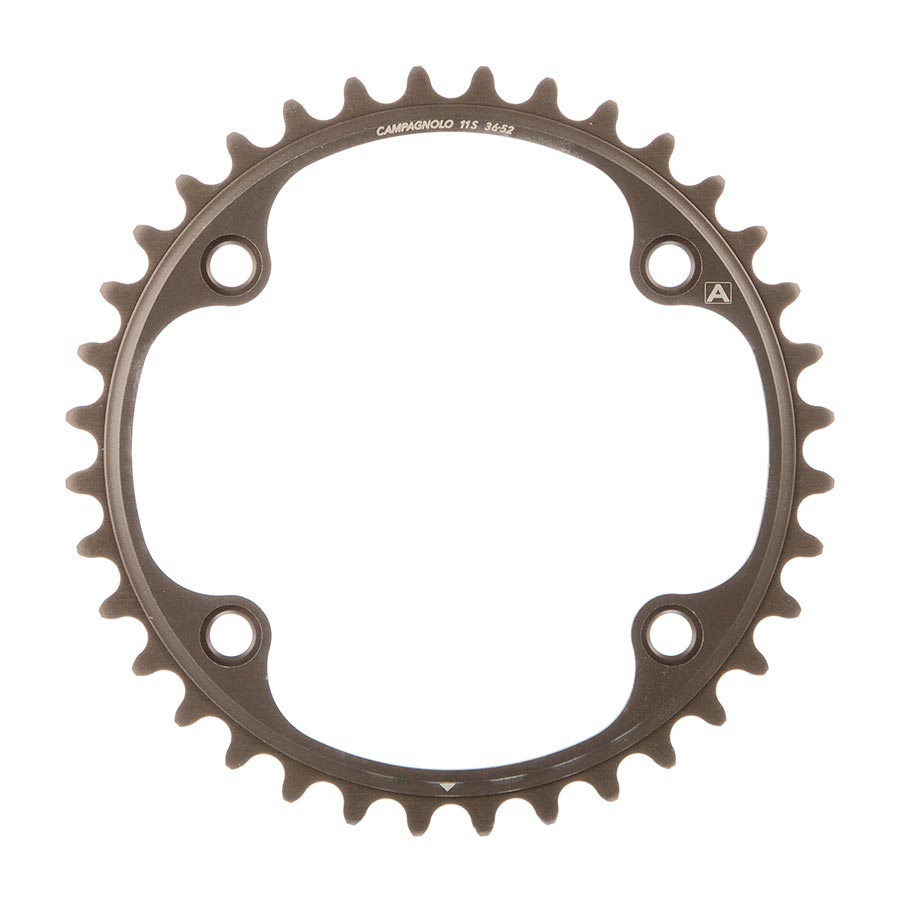 Chainrings Campagnolo Campagnolo 11 Speed 36 Tooth Chainring Bolt Set 2015 later Super Record Record Chorus Dim Gray