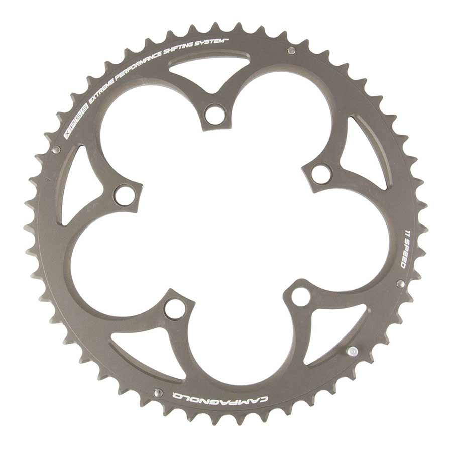 Chainrings Campagnolo Campagnolo FC-CO052 52t 11s Chainring for Comp Ultra/2011-2014 S Rec /Record/Chorus Dim Gray