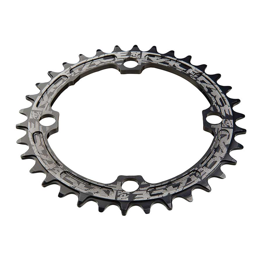 Chainrings Race Face RaceFace Narrow Wide Chainring: 104mm BCD 30t Black Dark Slate Gray