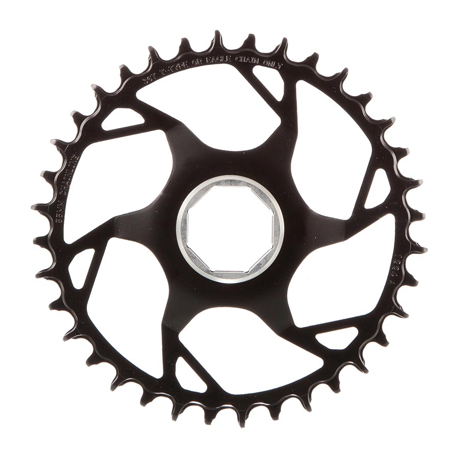 Chainrings SRAM SRAM T-Type E-MTB Chainring Brose CL55 36t Blk/Slv Dark Slate Gray