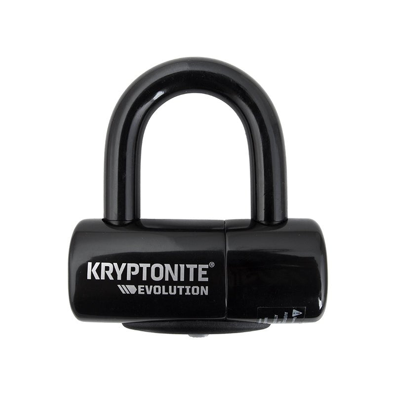 Locks Kryptonite Kryptonite Evolution Series 4 Disc U-Lock Key 46x53mm 1.8 x 2.1 Thickness in mm: 14mm Black Dark Slate Gray