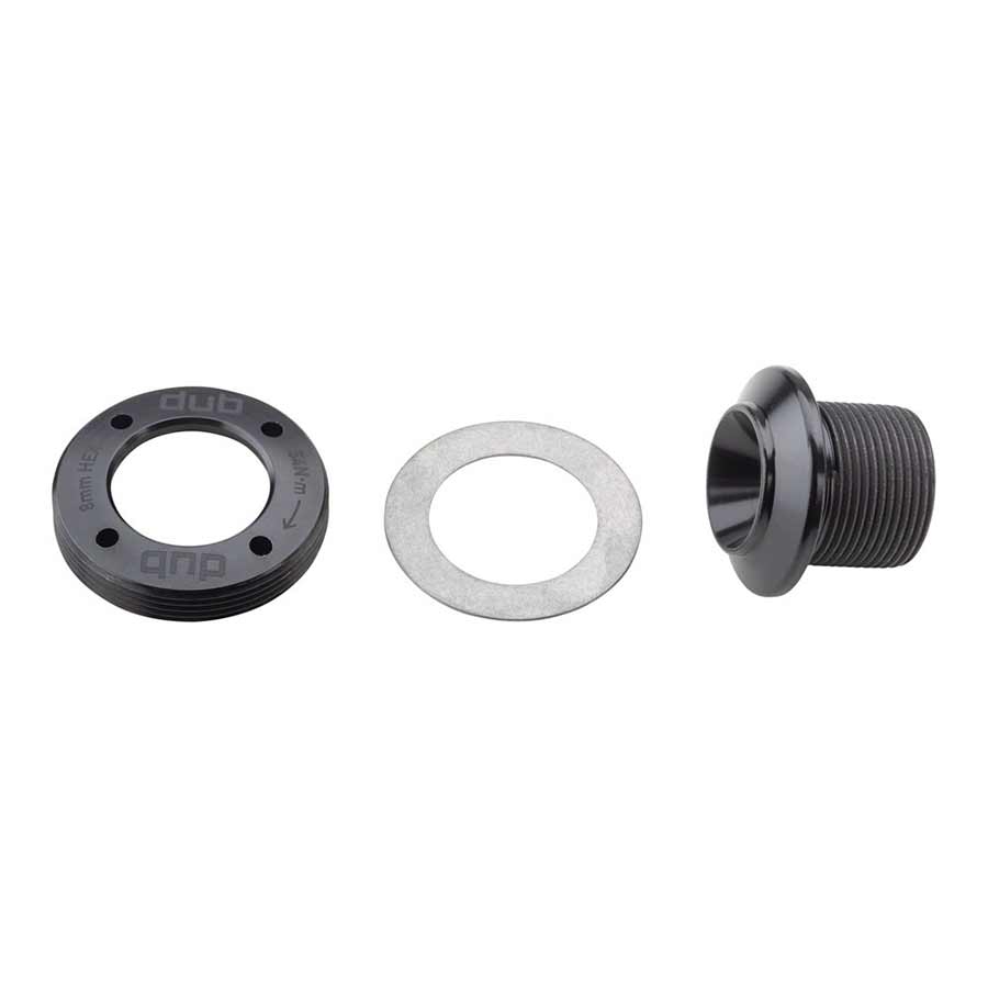 Crank Bolts and Parts SRAM SRAM DUB Crank Arm Bolt Kit - M18/M30 Self-Extracting For SRAM/Truvativ BLK Stealth Dark Slate Gray