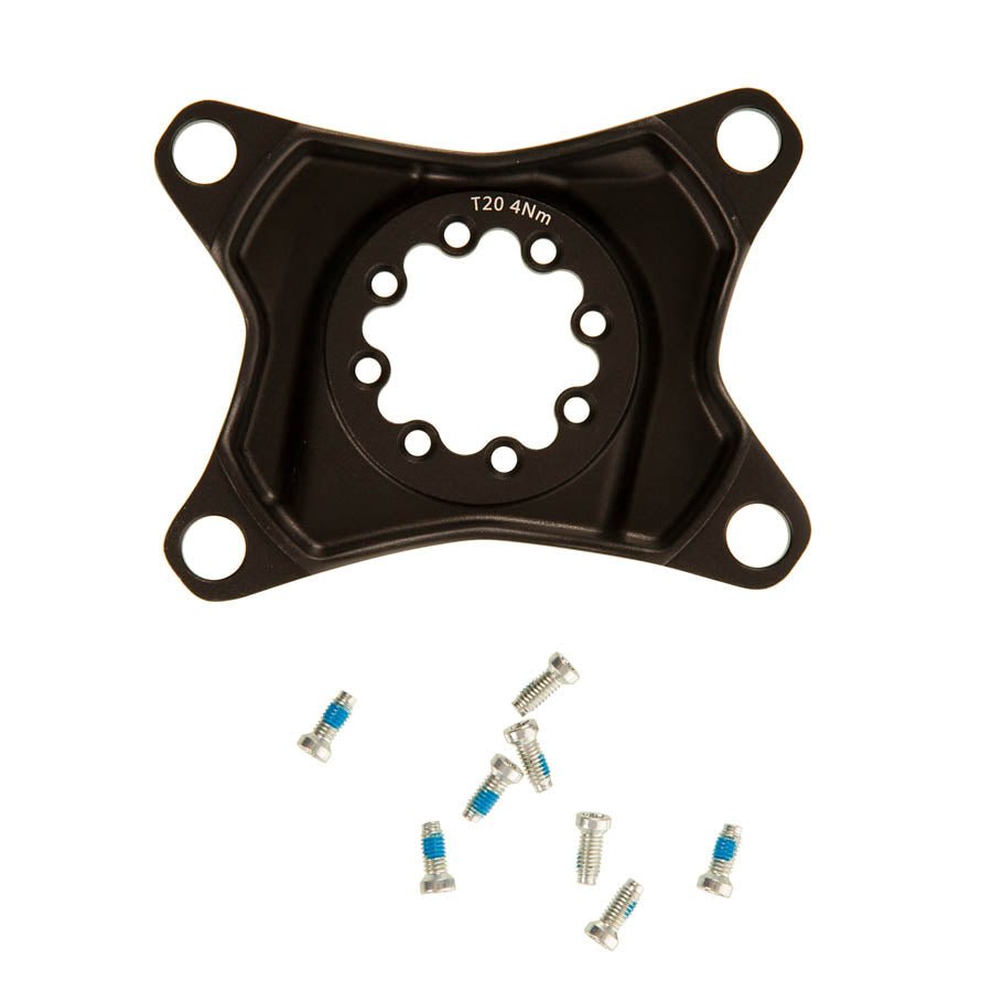 Crank Spider SRAM SRAM RED/Force AXS Crank Spider - 107 BCD 8-Bolt Crank Interface Black D1 Black