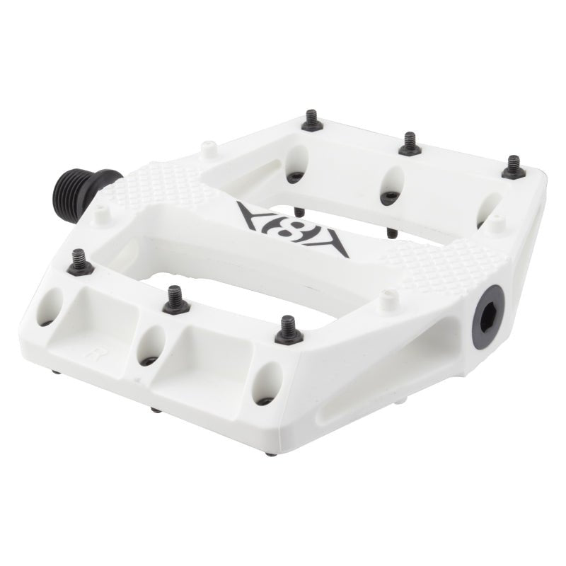 Pedals Origin8 Origin8 Strapd Platform 9/16` 1 Sealed and 1 Sleeve White Composite 113x114x20mm Lavender