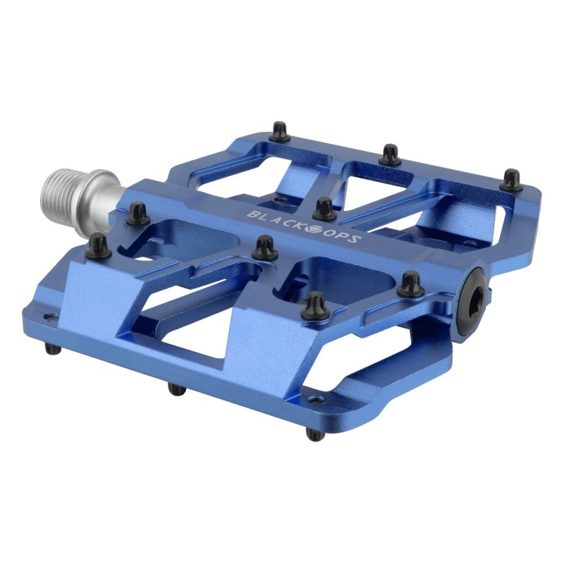 Pedals Black ops Black ops Trail Rat 9/16` Sealed Blue Alloy 98x100mm 356g Steel Blue