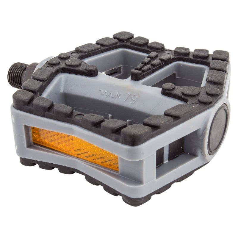 Pedals Sunlite Sunlite Cruiser 990 9/16` Loose Ball Gray/Black Composite 107x94x34mm Dim Gray