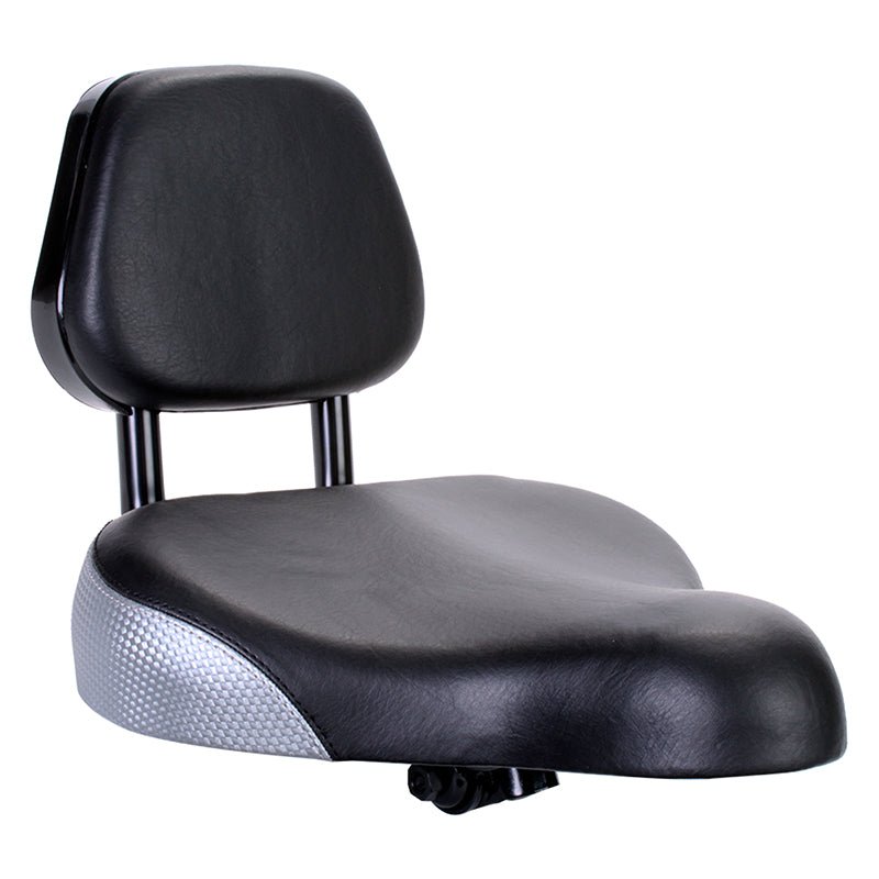 Saddles Sunlite Sunlite Backrest Saddle Black 9x11` Dark Slate Gray