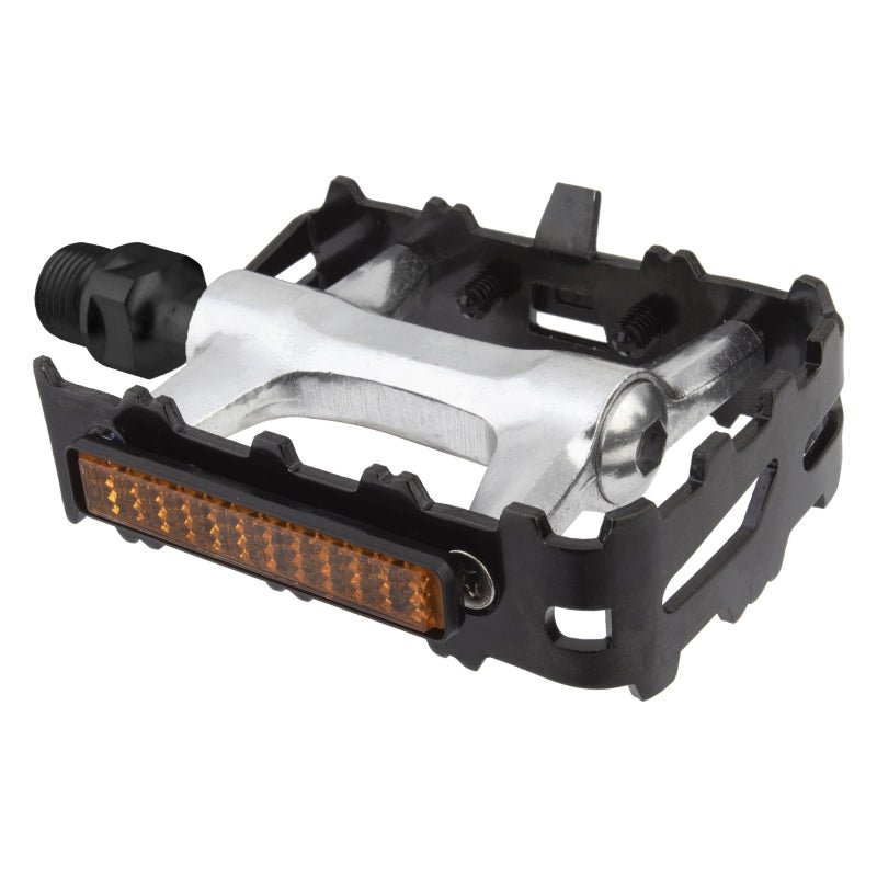 Pedals Sunlite Sunlite Mountain Sport Sealed 9/16` Sealed Cart. Black/Silver Dark Slate Gray