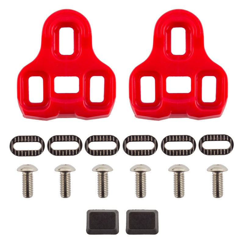 Pedals Origin8 Origin8 RC-2 9 KEO Cleats Red Look Keo 9° Float Light Gray